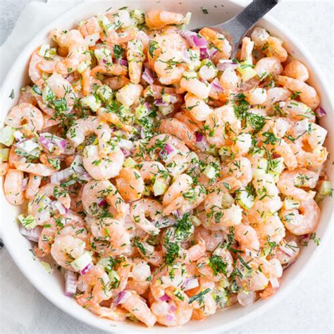 Classic Shrimp Salad - Nutmeg Nanny