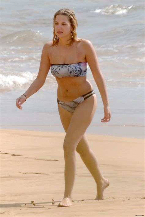ASHLEY BENSON in Bikini at a Beach in Hawaii – HawtCelebs