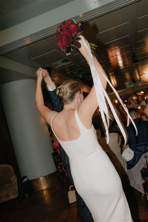 Taryn in Cushnie Bridal For A Classic, Contemporary, Soho House