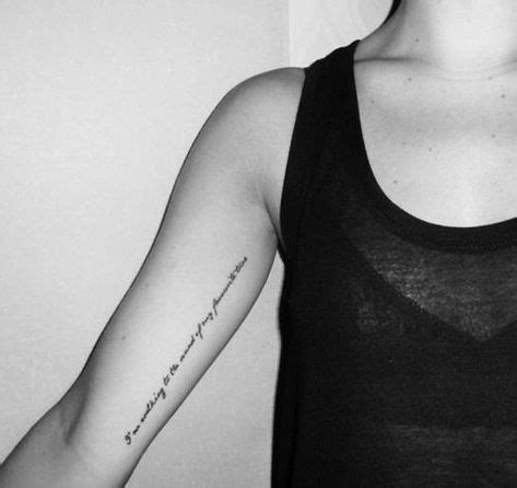 Tattoo arm placement words writing 35+ Ideas for 2019