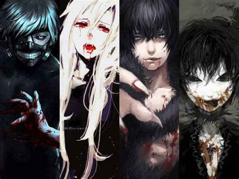 Wallpaper : illustration, blood, vampires, demon, Tokyo Ghoul re ...