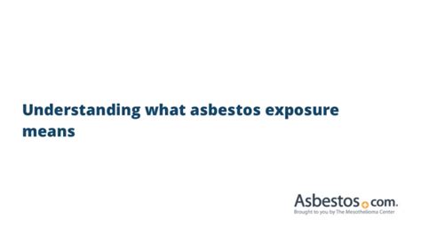 Asbestos Exposure Guide: Occupations, Products & Health Risks