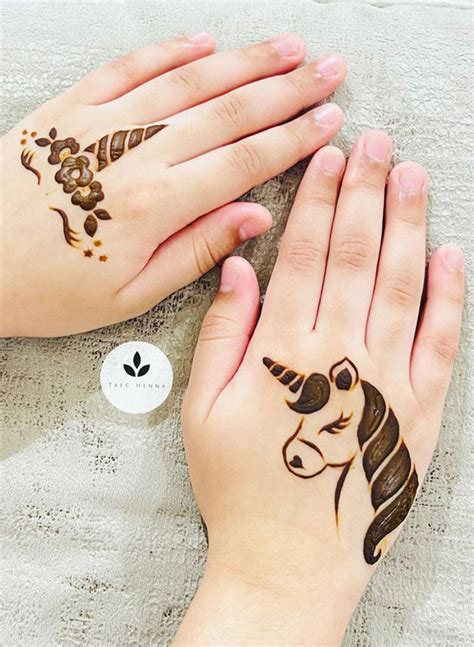 Very Simple Henna Designs For Kids