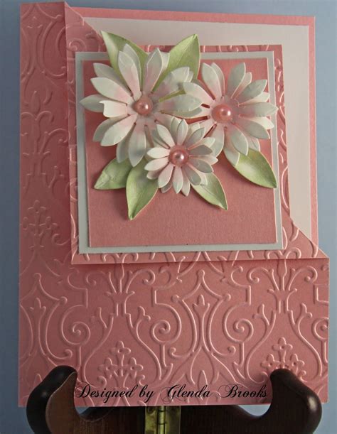 MagPie's Corner: Floral Birthday Card