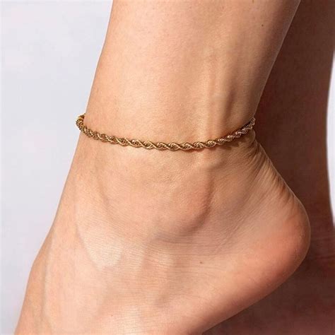 Chain Anklet - Etsy