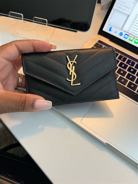 YSL Wallet Small | Designer wallets, Ysl wallet, Luxury bags collection