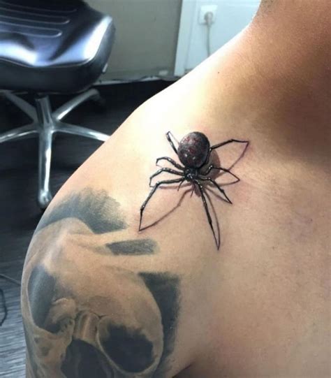 Tatuaje de una araña (81 fotos) - significado, bocetos de tatuajes de