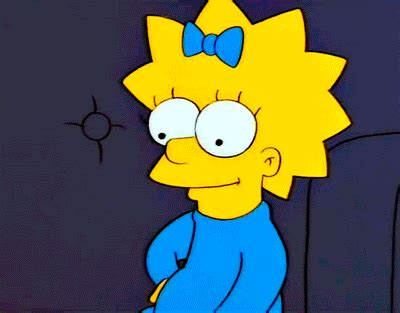 maggie simpson the simpsons gif | WiffleGif