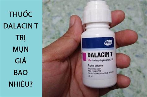 [Review] Trị mụn Dalacin T có tốt không? giá bao nhiêu? mua ở đâu?