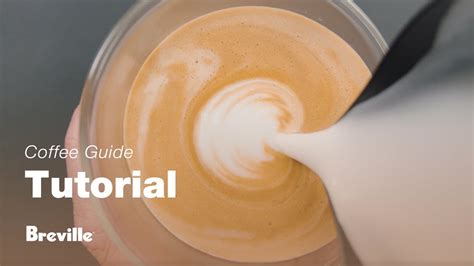 Tutorials - How to create latte art | the Barista Touch™ Impress | Breville