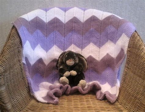 Chevron Baby Blanket - BePatterns