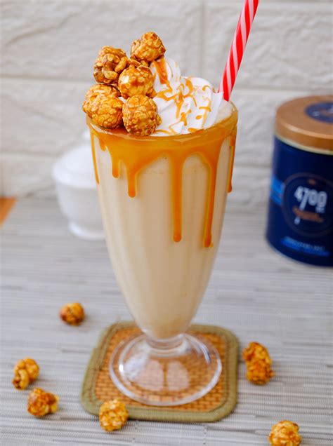 Caramel Popcorn Milkshake