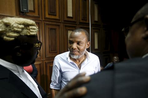 nnamdi kanu arrested today  p   bqm nnamdi kanu leader