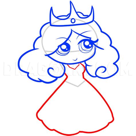 draw  princess  kids drawing step  step  dawn dragoart