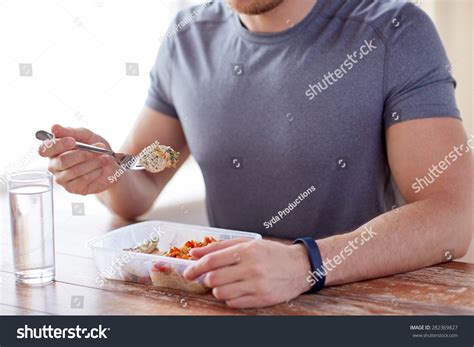 healthy eating balanced diet food people stock photo
