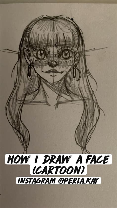 draw  face cartoon  immersive guide  perlys sketchbook