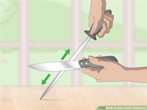 How to Use a Knife Sharpener: 12 Steps (with Pictures) - wikiHow