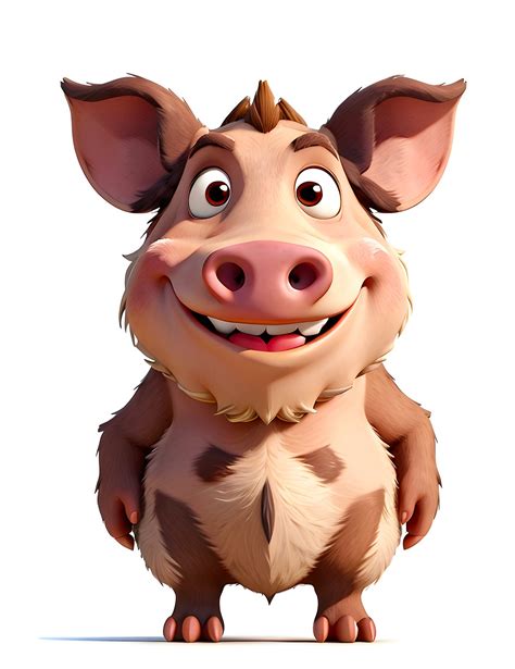 Download Ai Generated, Pig, Cartoon. Royalty-Free Stock Illustration ...