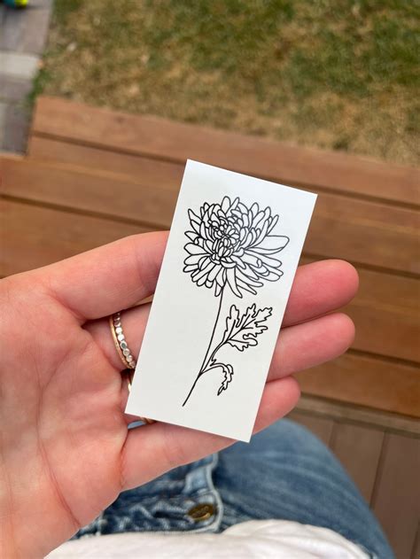 November Birth Flower Tattoo Ideas | Best Flower Site