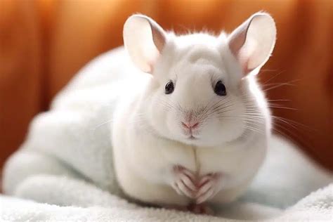 Adorable White Chinchilla Unique Characteristics and Care Needs