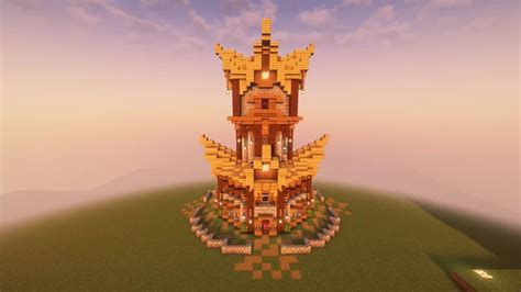 Medieval Wizard House (litematica) Minecraft Map