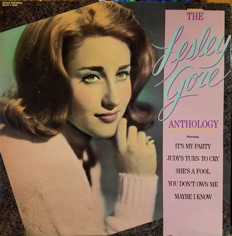 Lesley Gore – The Lesley Gore Anthology | Releases | Discogs