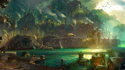 artwork, Fantasy art, Villages HD Wallpapers / Desktop and Mobile Images & Photos