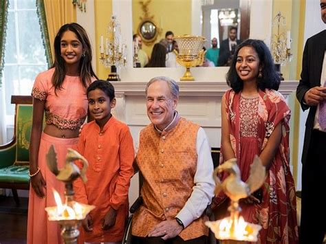 Diwali in the US: Texas Governor celebrates at his official residence ...