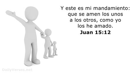 Juan 15:12 - Versículo de la Biblia - DailyVerses.net