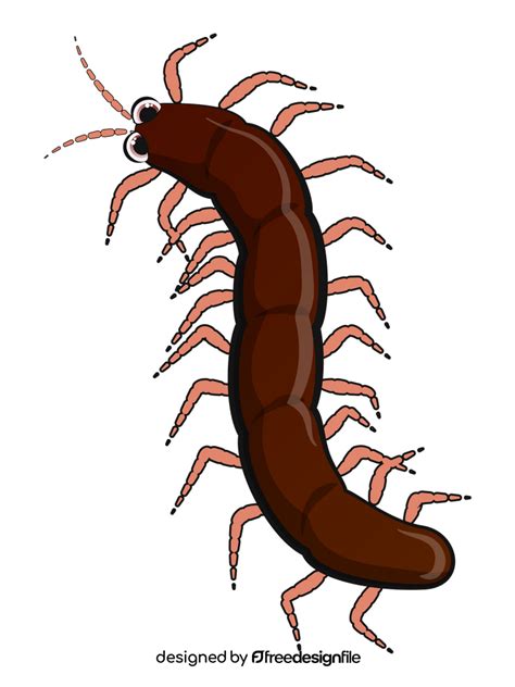 Centipede cartoon clipart free download