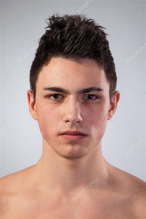 handsome face   young man stock photo  bloodua