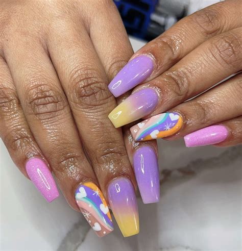 Pastel Rainbow Nails: 30 Dreamy Designs You Need To Try - Nail Designs ...