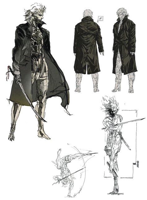 Raiden Mgs2 Concept Art