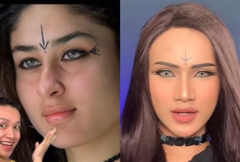 Makeup artist transforms into Kareena Kapoor from Asoka