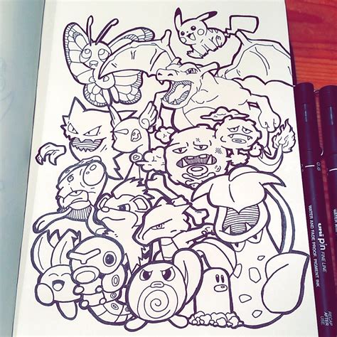 Pokémon Doodle! by FunkyPilot on Newgrounds