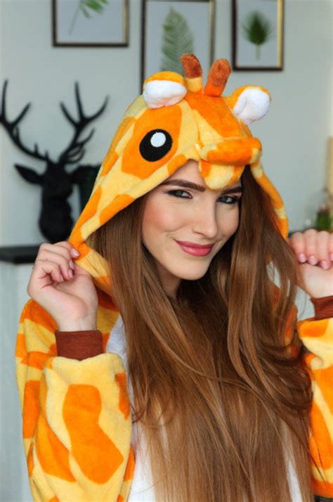giraffe onesie costume