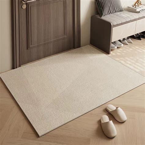Yyuenw Ultra Thin Door Mat Indoor Entrance, 24"x 16" Super Absorbent