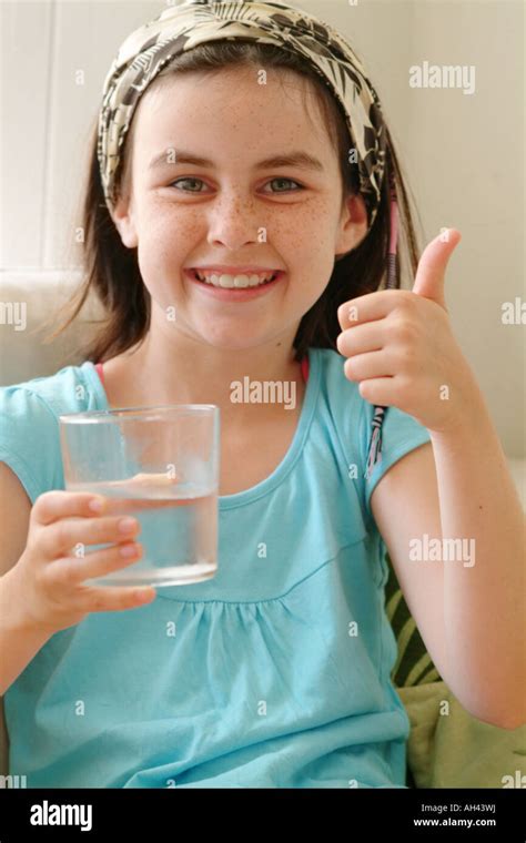 Child drinking water Stock Photo - Alamy