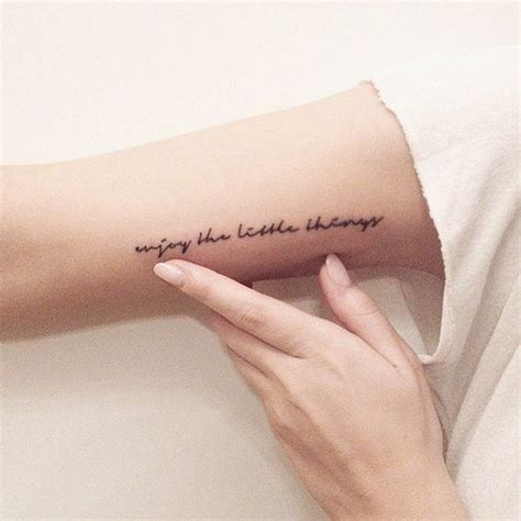 25 Awesome Minimalist Forearm Tattoo Designs For Girls - Blogrope