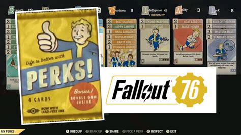 Fallout 76: Perk Cards - New Added | GamesCrack.org