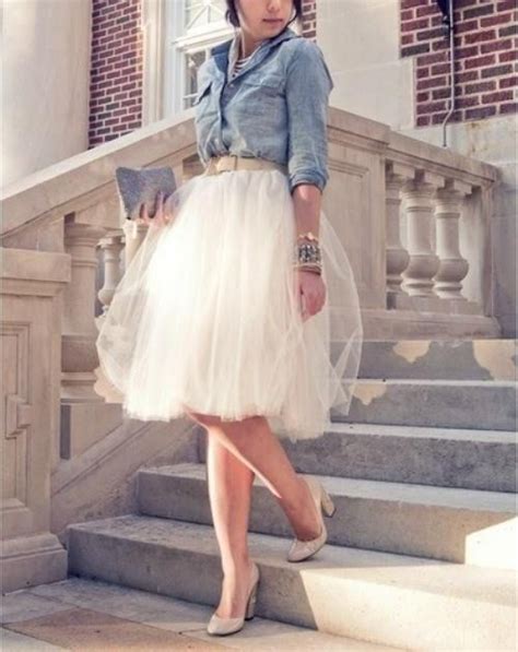 20 Fashionable Tulle Skirt Outfits for Summer - Styles Weekly