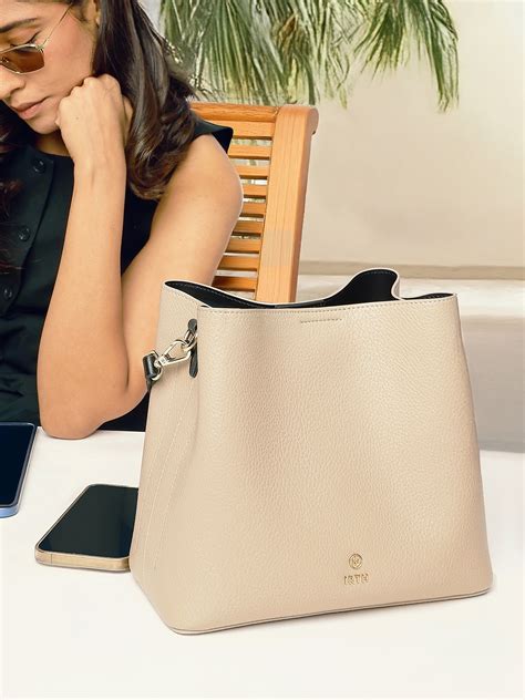 Buy IRTH By House Of Titan Cassie Medium Handheld Bag - Handbags for ...