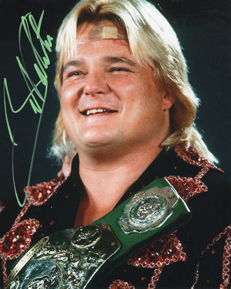 Greg the hammer Valentine (8x10) WWF WCW NWA signed photo auto autogra