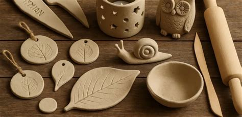 arbeiten mit ton  kreative diy projekte zum nachmachen