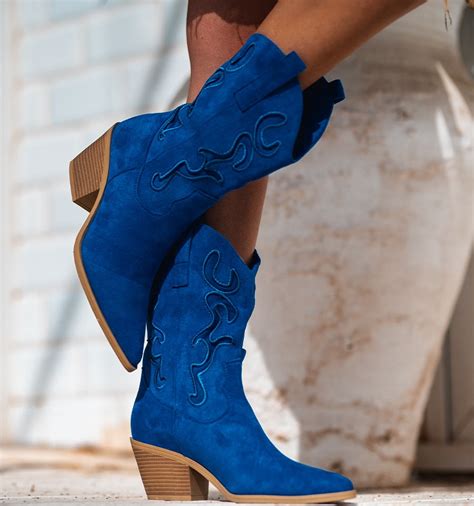 blue cowboy boots