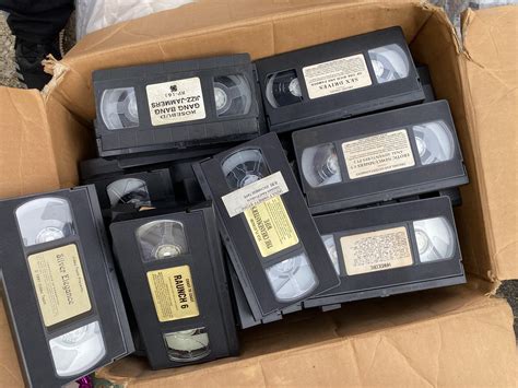 Any way to sell “adult” VHS tapes? Are they worth anything? : r/Flipping