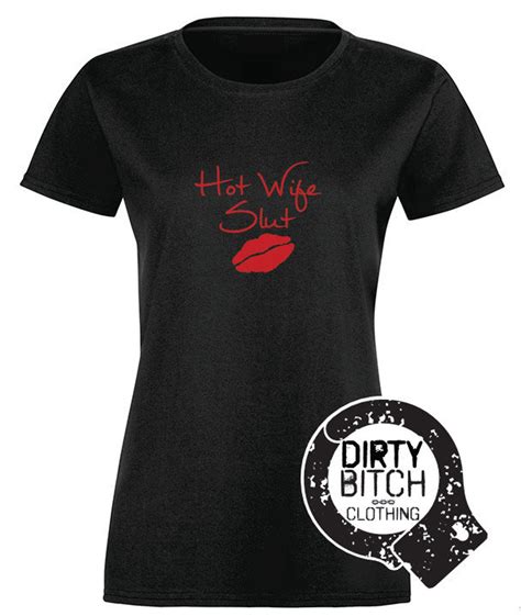 Hotwife Slut adult T-Shirt clothing boobs hotwife cuckold | Etsy