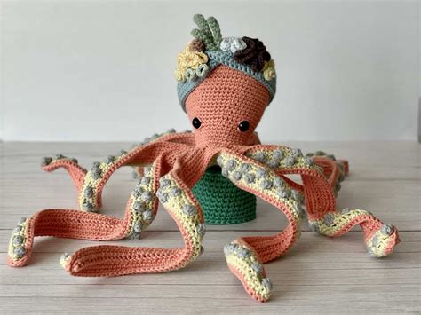 octopus crochet pattern  pattern video tutorial