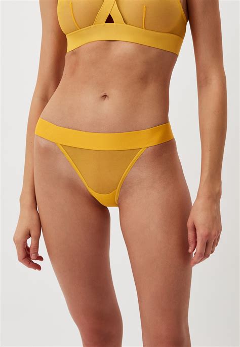 Трусы DKNY Sheers, цвет: желтый, MP002XW178X4 — купить в интернет ...