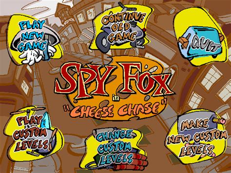 Spy Fox in Cheese Chase Screenshots for Windows - MobyGames